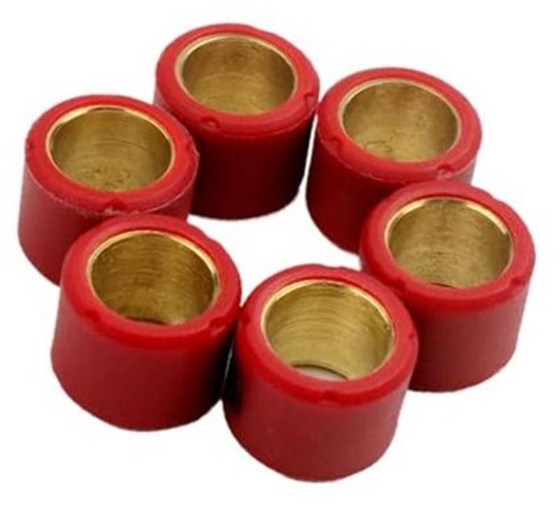 MUEOSI Roller Variomatik Rollensatz 16x13mm 4g 4,5g 5,5g 6g 7g, for 50cc Modelle Buxy Elyseo Elystar Jetforce Looxor Ludix 2 Vivacity Roller Variomatik Rollengewichte(Black 16x13mm 5.5g) von MUEOSI