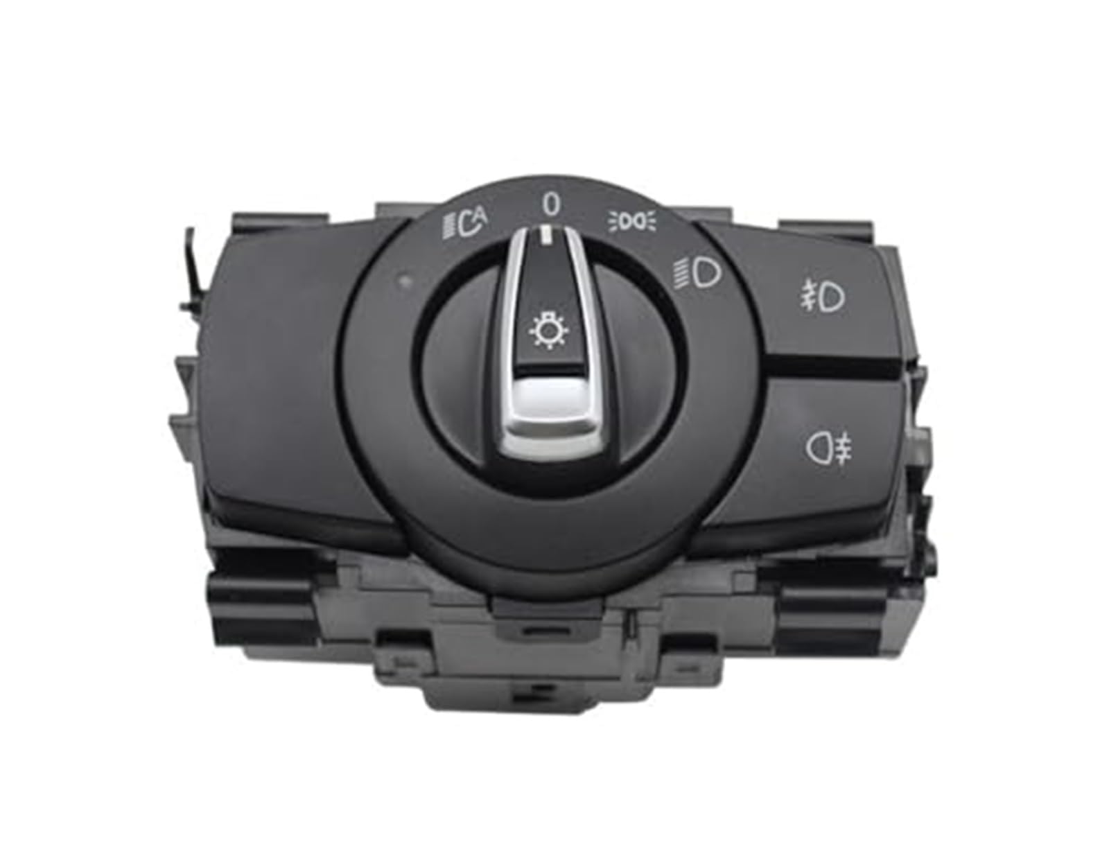 MUEOSI Schalterknopf for vorderen Scheinwerfer des Autos, for, for 1 3 X1 Serie E87 E82 E90 E91 E92 E93 E84 61319169404 Auto-Scheinwerfer-Steuerschalter Autoscheinwerferschalter(Black 7) von MUEOSI