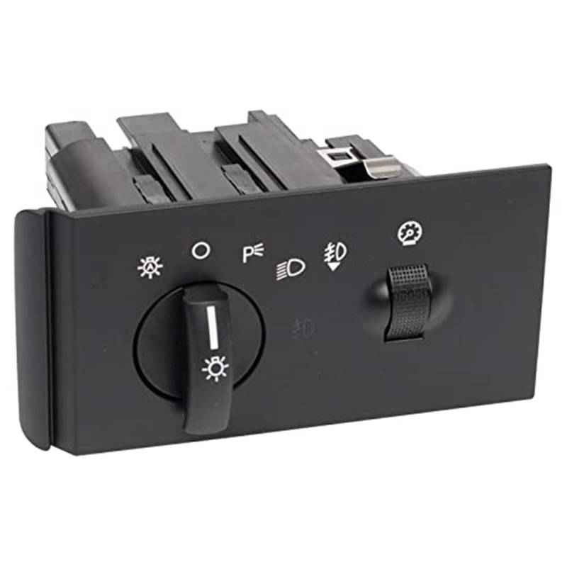 MUEOSI Scheinwerferschalter Kompatibel mit 1997, for Ford, Contour 1995-1997 Crown Victoria, for Mercury, Grand Marquis Autoscheinwerferschalter(Black SWA41649) von MUEOSI