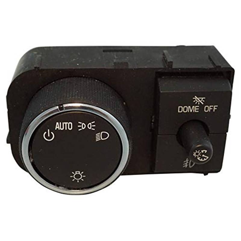 MUEOSI Scheinwerferschalter Kompatibel mit 1997, for Ford, Contour 1995-1997 Crown Victoria, for Mercury, Grand Marquis Autoscheinwerferschalter(Black SWA41652) von MUEOSI