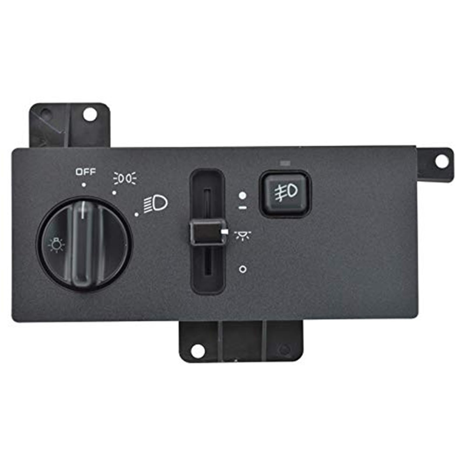 MUEOSI Scheinwerferschalter Kompatibel mit 1997, for Ford, Contour 1995-1997 Crown Victoria, for Mercury, Grand Marquis Autoscheinwerferschalter(Black SWA41673) von MUEOSI