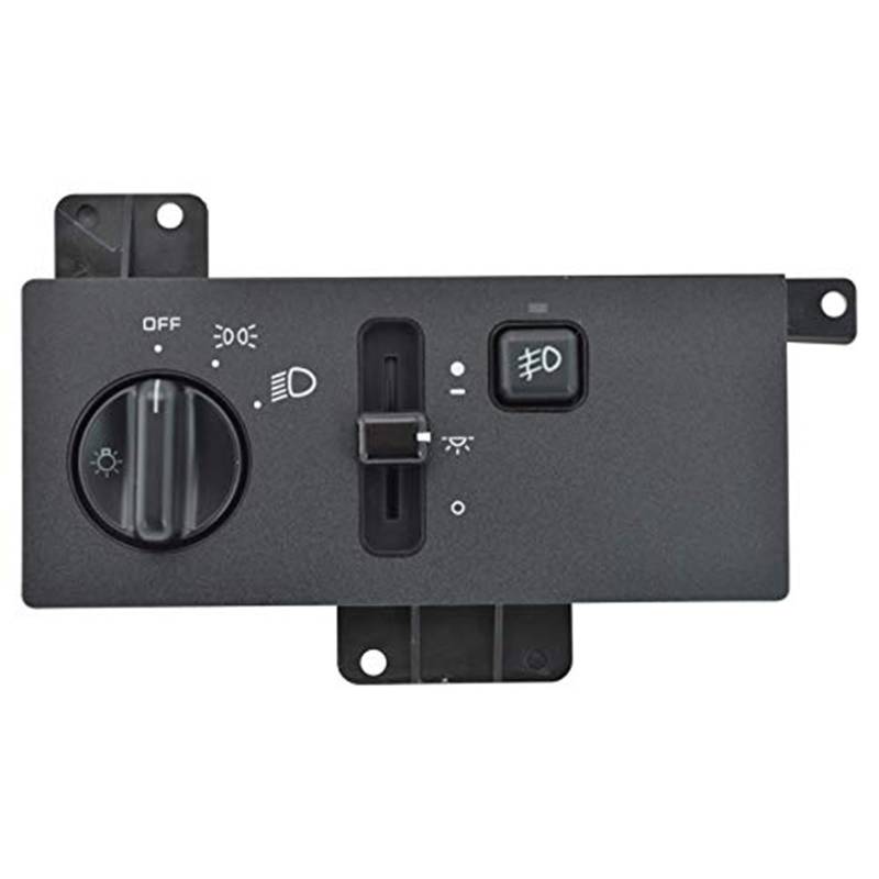 MUEOSI Scheinwerferschalter Kompatibel mit 1997, for Ford, Contour 1995-1997 Crown Victoria, for Mercury, Grand Marquis Autoscheinwerferschalter(Black SWA41673) von MUEOSI
