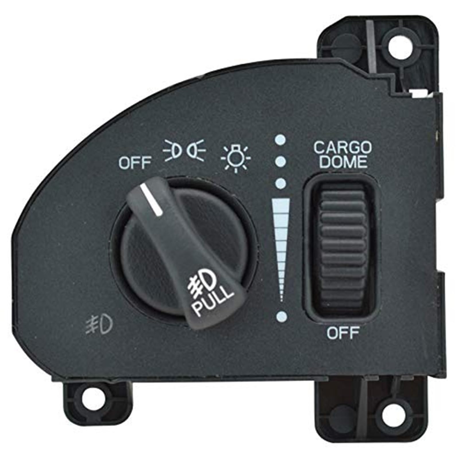 MUEOSI Scheinwerferschalter Kompatibel mit 1997, for Ford, Contour 1995-1997 Crown Victoria, for Mercury, Grand Marquis Autoscheinwerferschalter(Black SWA41682) von MUEOSI