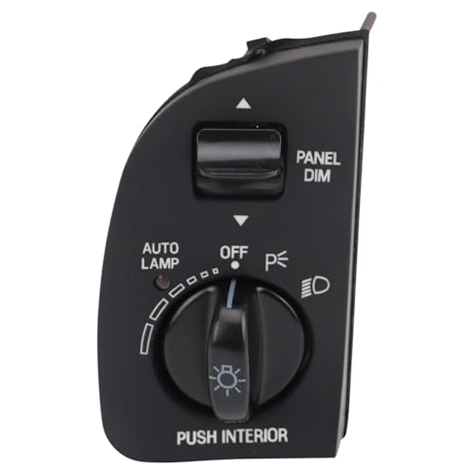 MUEOSI Scheinwerferschalter Kompatibel mit 1997, for Ford, Contour 1995-1997 Crown Victoria, for Mercury, Grand Marquis Autoscheinwerferschalter(Black SWA41694) von MUEOSI
