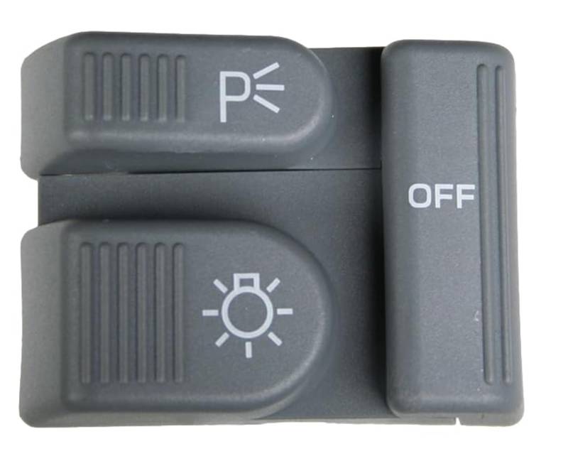 MUEOSI Scheinwerferschalter Kompatibel mit 1997, for Ford, Contour 1995-1997 Crown Victoria, for Mercury, Grand Marquis Autoscheinwerferschalter(Black SWA41700) von MUEOSI