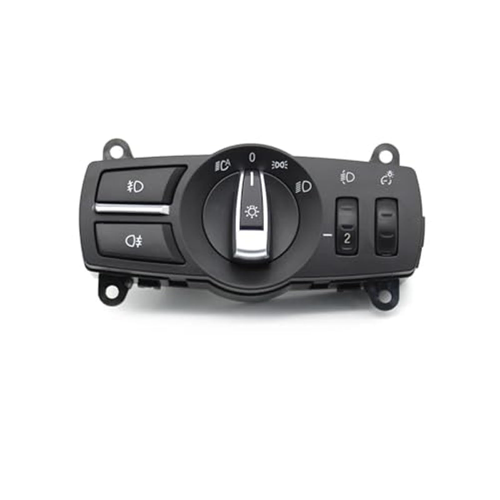 MUEOSI Scheinwerferschalter for die Frontscheinwerfer, for, 5er 6er 7er X3 X4 F10 F11 F07 F06 F01 F25 F26 61319192744 61319192746 Autoscheinwerferschalter(Black Model C) von MUEOSI