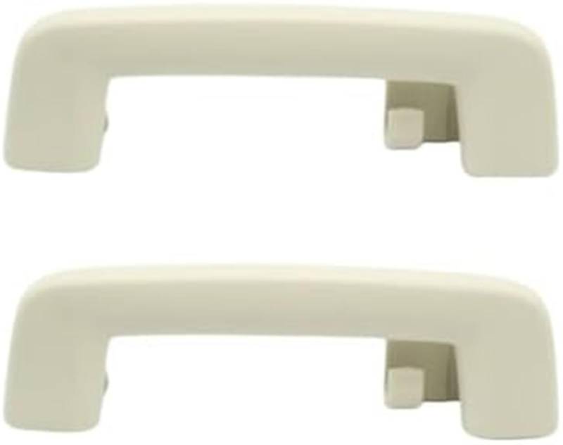 MUEOSI Sicherheitshandlauf for die Innendecke des Autos, Innendach-Zuggriff, for Land, for Rover, Discovery 3 4 (1 Stück, Beige hinten) Haltegriff für Autodach(Black 2pcs Beige Rear) von MUEOSI