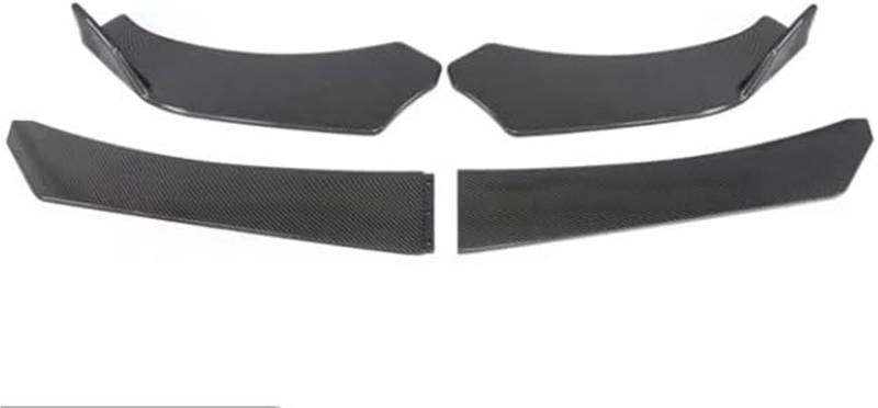 MUEOSI Splitter, 45-teilig, Universal-Auto-Frontspoilerlippe, Bodykit, Spoilersplitter, Stoßstange, Canard-Lippensplitter, for BMW usw., Carbonfaser-Lippensplitter (5-teilig, Carbonfaser B) Autospoile von MUEOSI