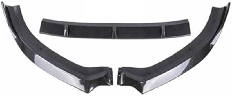 MUEOSI Splitter, for A3 8V, for Sline, S3 Standard-Limousine Version 2017-2020 Auto Frontstoßstange Canard Lip Lower Splitter Diffusor Spoiler Body Kits Lip Splitter(B2) Autospoiler Splitter(BLACK B2) von MUEOSI
