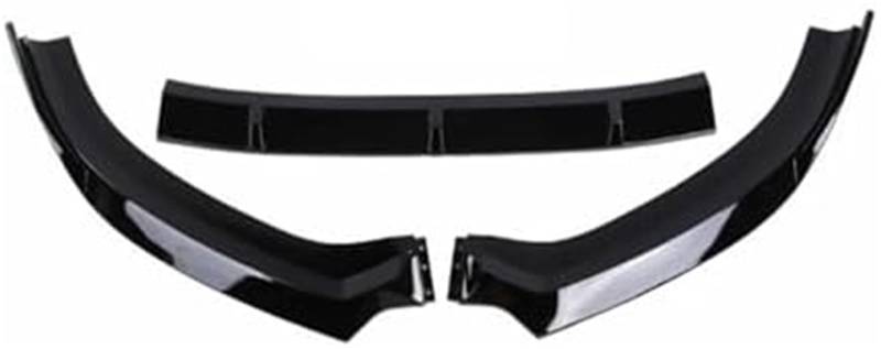 MUEOSI Splitter, for A3 8V, for Sline, S3 Standard-Limousine Version 2017-2020 Auto Frontstoßstange Canard Lip Lower Splitter Diffusor Spoiler Body Kits Lip Splitter(B2) Autospoiler Splitter(Black B) von MUEOSI