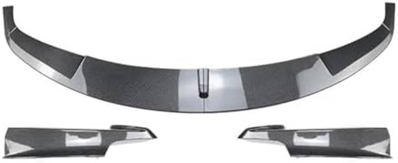 MUEOSI Splitter, for BMW, 3er F30 F31 320i 328i 330i 335i Sport 2013-2019 Auto Frontstoßstange Lip Spoiler Diffusor Splitter Stoßstange Bodykits Lip Splitter(Glänzend Schwarz) Autospoiler Splitter(BLA von MUEOSI
