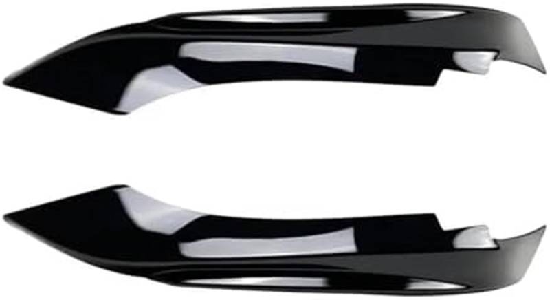 MUEOSI Splitter, for BMW, F32 F33 F36 420i 425i 430i 440i M440i 2014-2020 Cover Guard Body Kit Sport Frontstoßstange Lip Spoiler Splitter Diffusor Lip Splitter(Carbon Look A) Autospoiler Splitter(BLAC von MUEOSI