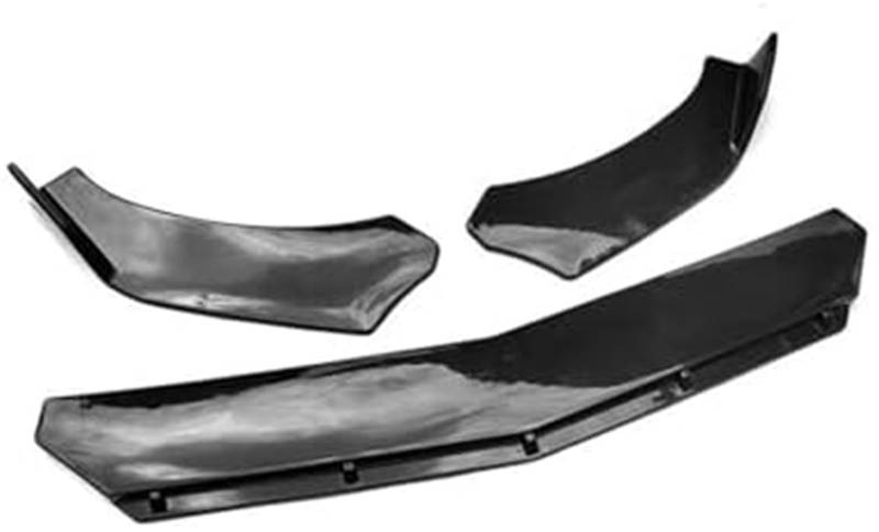 MUEOSI Splitter, for Benz, E W211 Frontstoßstangensplitter Spoiler Carbon-Lackierung Diffusorrock Bodykit Lippensplitter(Carbon-Lackierung) Autospoiler Splitter(Black Gloss Black) von MUEOSI