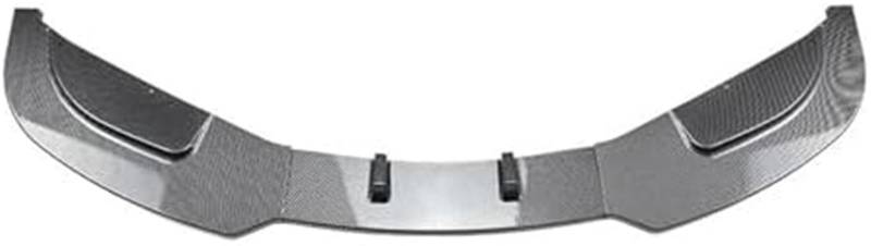 MUEOSI Splitter, for Benz, for C-Klasse W204 2011-2014 Auto Frontstoßstange Lippensplitter Spoiler Diffusor Body Kits Stoßstangenschutz Lippensplitter(Carbon Look) Autospoiler Splitter(BLACK Carbon Lo von MUEOSI