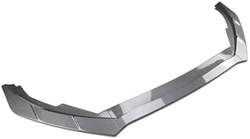 MUEOSI Splitter, for Focus, MK4 ST, for Line Frontstoßstange Lip Canards Splitter Spoiler Tuning Body Kits von ABS Car Cover 2019 2020 2021 2022 Lip Splitter (Schwarz glänzend) Autospoiler Splitter(BL von MUEOSI