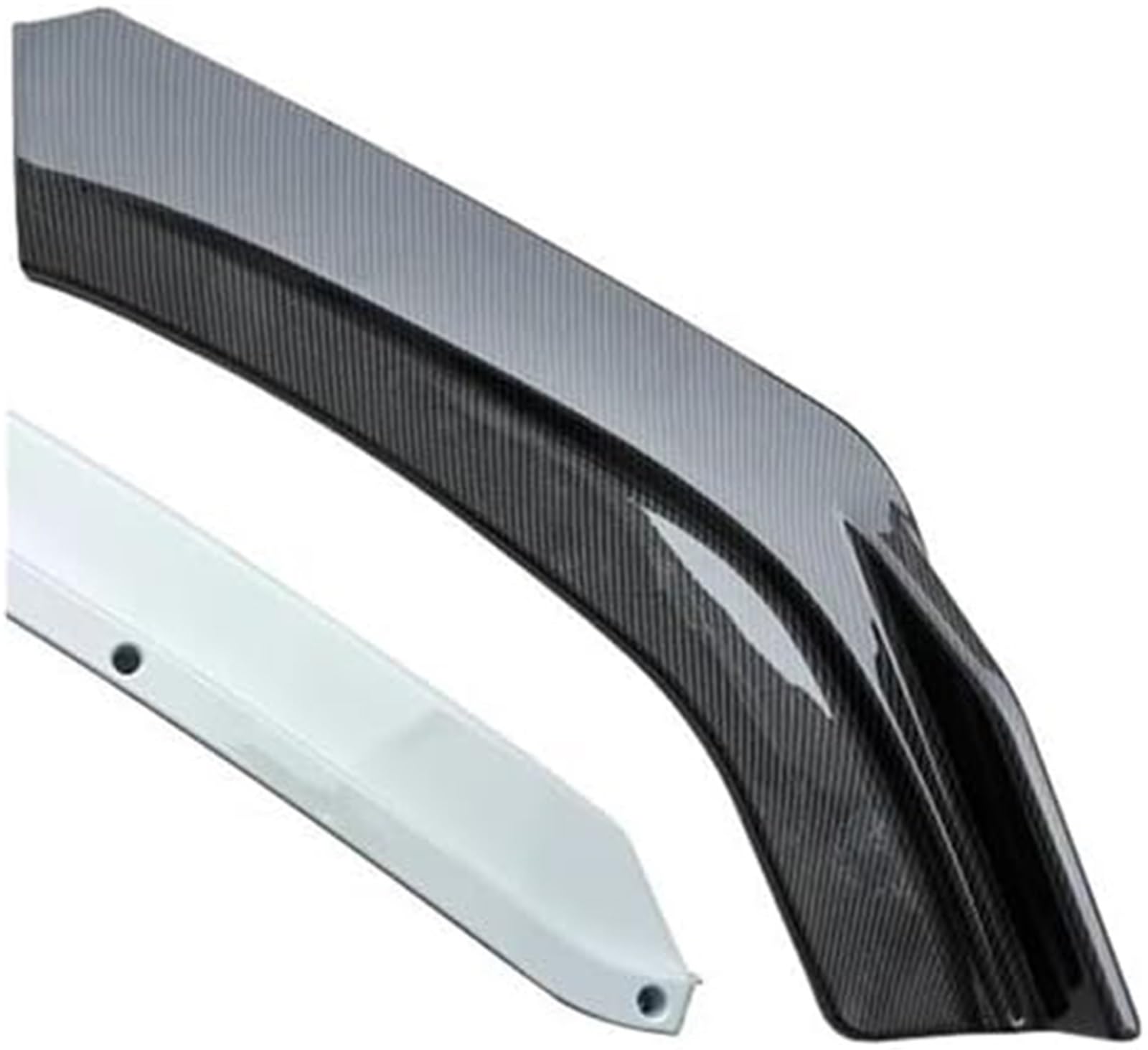 MUEOSI Splitter, for Kia, for Optima K5 2014-2017 Frontstoßstangen-Spoilerschutzplatte Lippenkörper-Kit Carbon-Oberfläche Kinnschaufel Kontrastfarbendesign Lippensplitter(Carbon-Oberfläche-rot) Autosp von MUEOSI