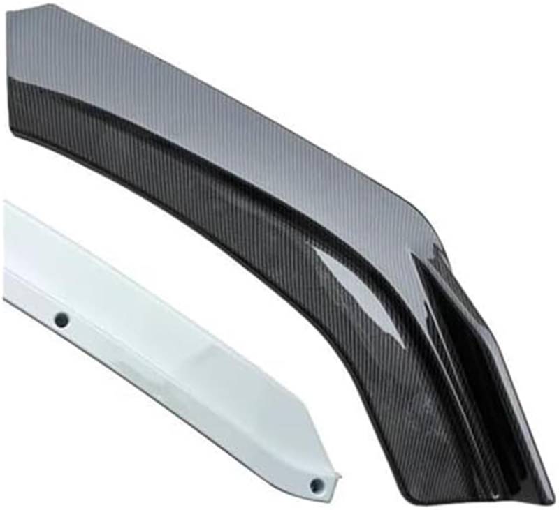 MUEOSI Splitter, for Kia, for Optima K5 2014-2017 Frontstoßstangen-Spoilerschutzplatte Lippenkörper-Kit Carbon-Oberfläche Kinnschaufel Kontrastfarbendesign Lippensplitter(Carbon-Oberfläche-rot) Autosp von MUEOSI