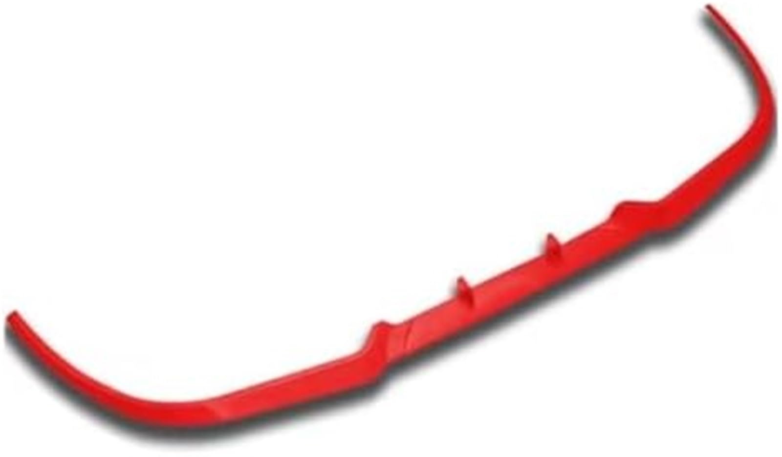 MUEOSI Splitter, for Peugeot, 206, for Cupra R FRONTSPOILER STOSSFÄNGERLIPPE Euro-Spoilerlippe 3-teiliges Bodykit Universal-Lippensplitter (weiß) Autospoiler Splitter(Red) von MUEOSI
