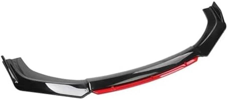 MUEOSI Splitter Auto Frontstoßstange Lippe Kinn Spoiler Splitter Diffusor Body Kit Trim Air Dam Canard, for Kia, for Ceed, for Proceed JD GT 2013-2021 Lippensplitter (Schwarz glänzend) Autospoiler Spl von MUEOSI