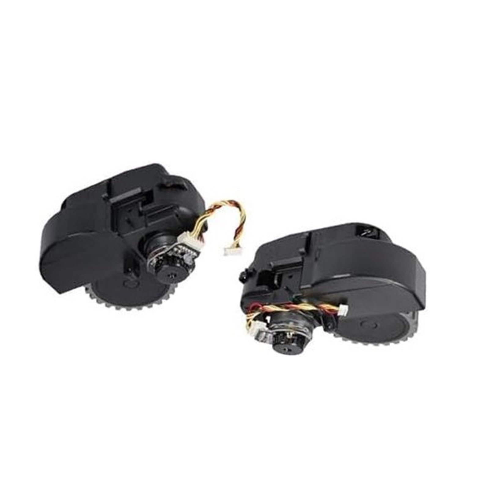 MUEOSI Staubsauger Linke und Rechte Räder Motormodul Ersatzteile Kompatibel, for DEEBOT U2 U2 Pro Sweeper Linke und Rechte Räder Staubsauger-Radmodul(Black L+r) von MUEOSI