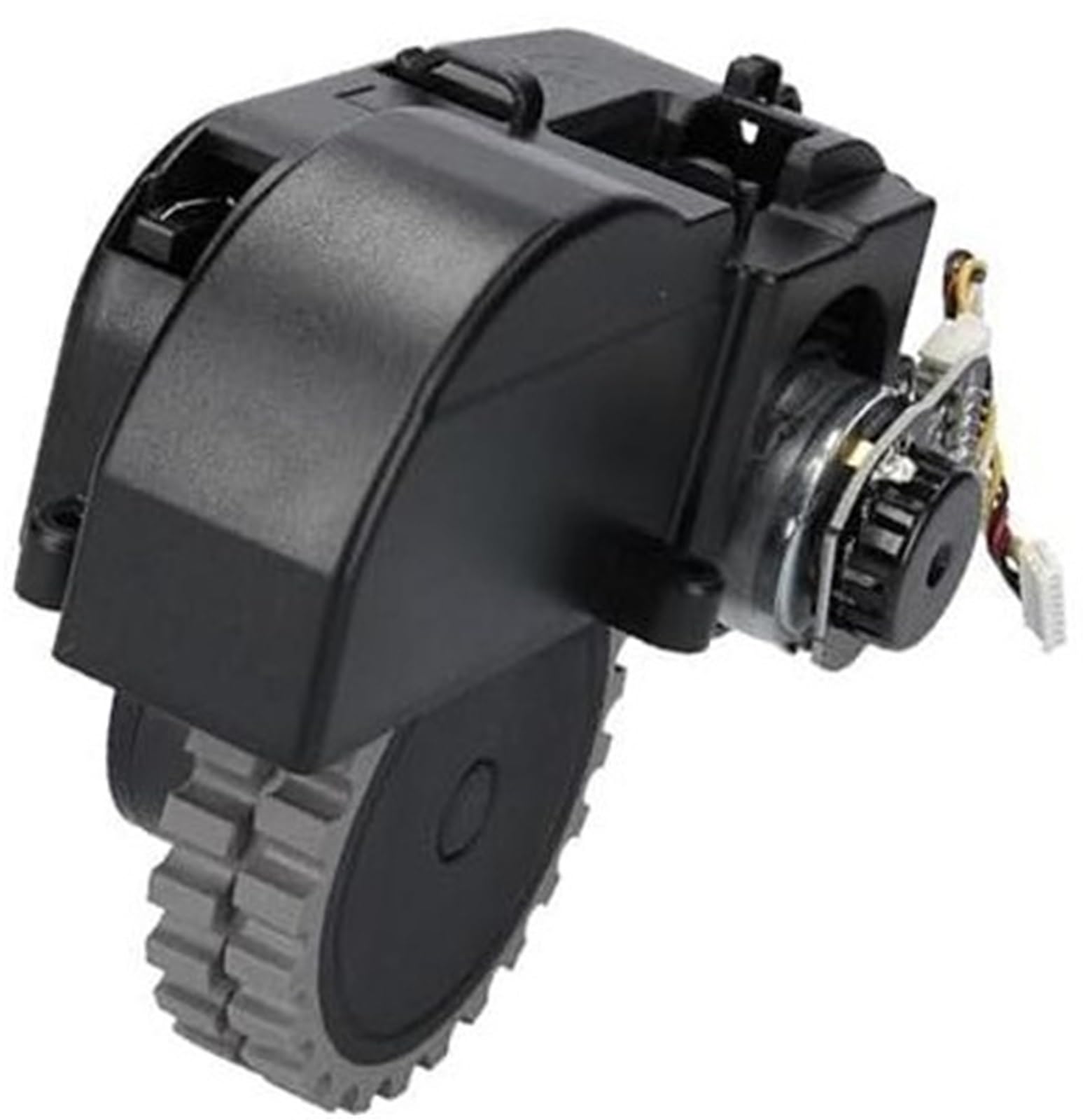 MUEOSI Staubsauger Linke und Rechte Räder Motormodul Ersatzteile Kompatibel, for DEEBOT U2 U2 Pro Sweeper Linke und Rechte Räder Staubsauger-Radmodul(Black Large) von MUEOSI