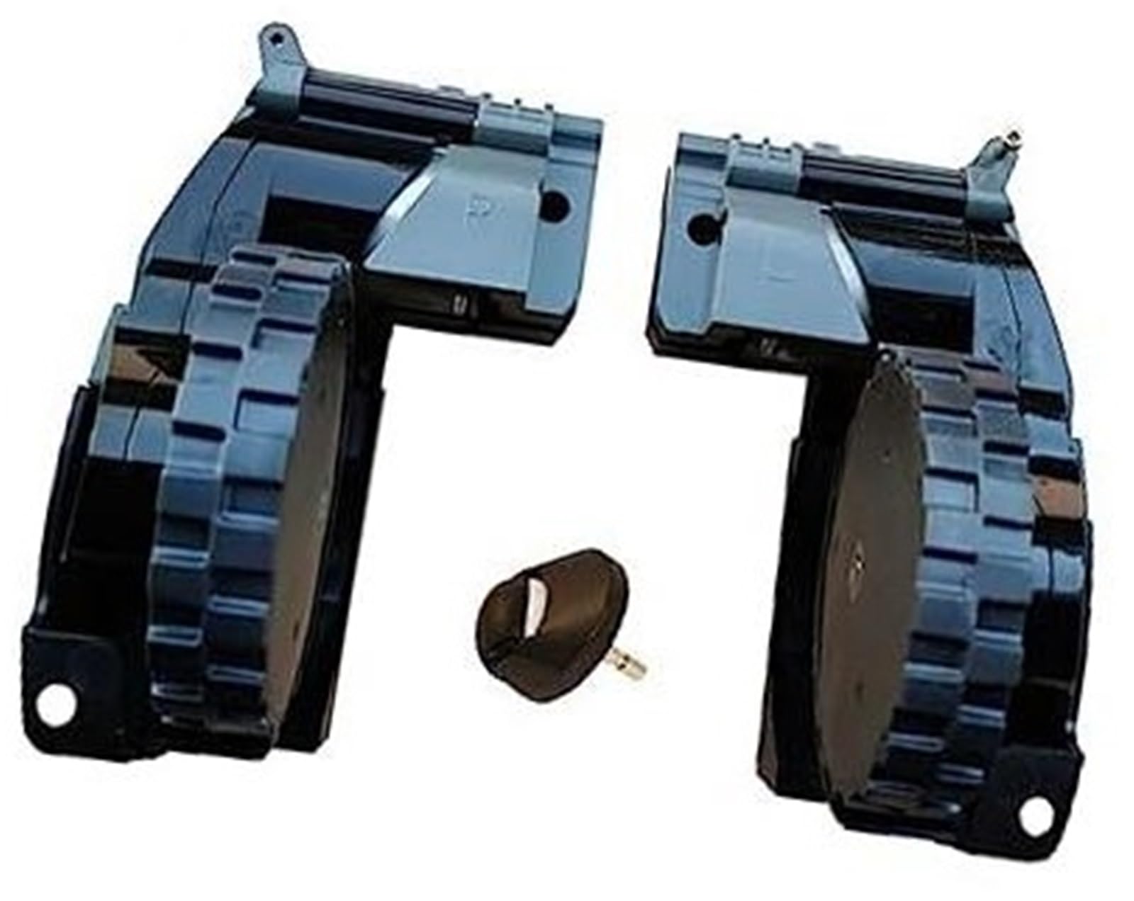 MUEOSI Staubsauger-Radmodul, Ersatz for linkes und rechtes Vorderrad, for IRobot, I3+ I4+ I7+ E5 E6 Staubsauger-Radmodul(Black Kit) von MUEOSI