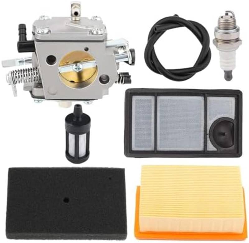MUEOSI TS400 Vergaser mit Luftfilter-Tune-Up-Kit, for STIHL, TS 400 Betontrennsäge HS-274E 4223-120-0600 Gartenluftfilter-Tuning-Kit von MUEOSI