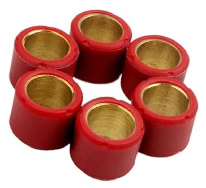 MUEOSI Variator-Rollensatz for Scooter, 16 x 13 mm, 50 cc, 4-Takt-Modelle, for Django Kisbee V-Clic, erhältlich in den Gewichten 4 g bis 7 g Roller Variomatik Rollengewichte(Black 16x13mm 4.5g) von MUEOSI