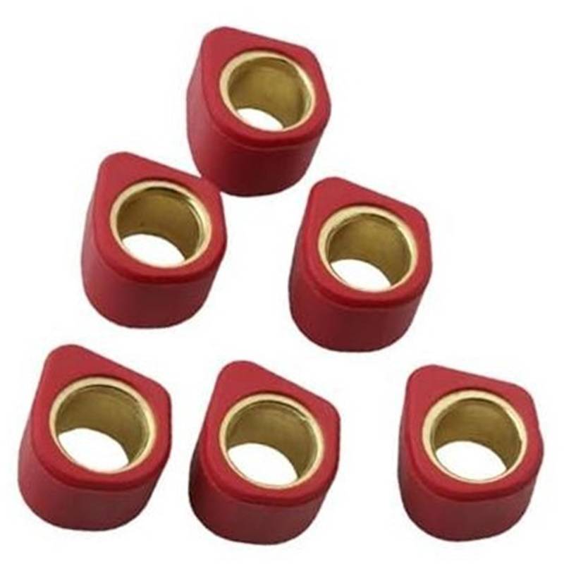 MUEOSI Variomatik Gleitrollengewichte 16x13mm 4g 5,5g 6g 7g, for 50ccm GY6 139QMB und ähnliche Modelle Roller Variomatik Rollengewichte(Black 7g) von MUEOSI