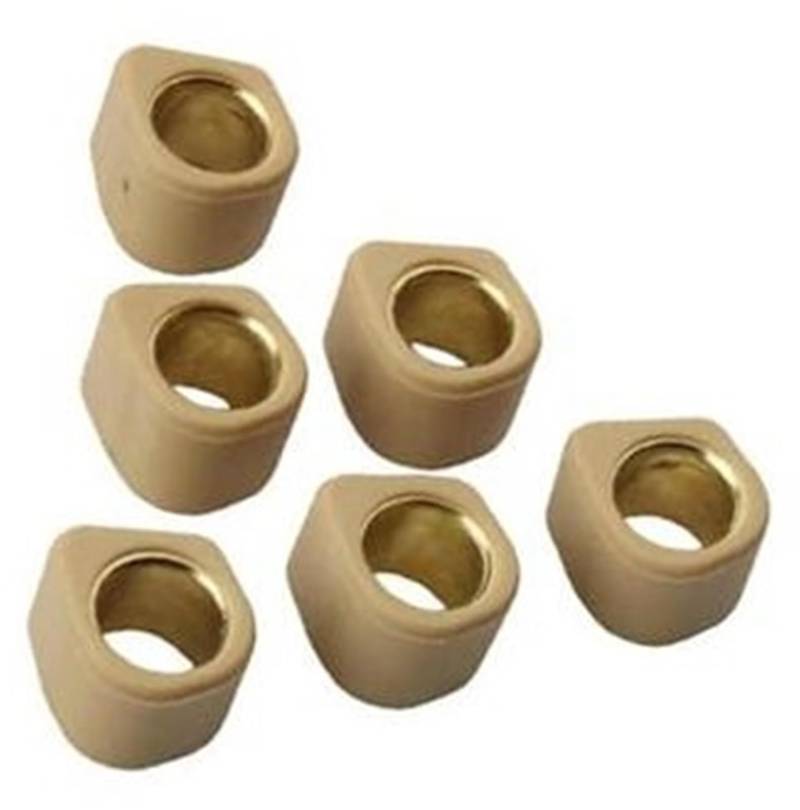 MUEOSI Variomatik Gleitrollengewichte 16x13mm 5,5g 6g 7g, for 50ccm ähnlich PGO Big Max II PMX Roller Variomatik Rollengewichte(Black 6g) von MUEOSI