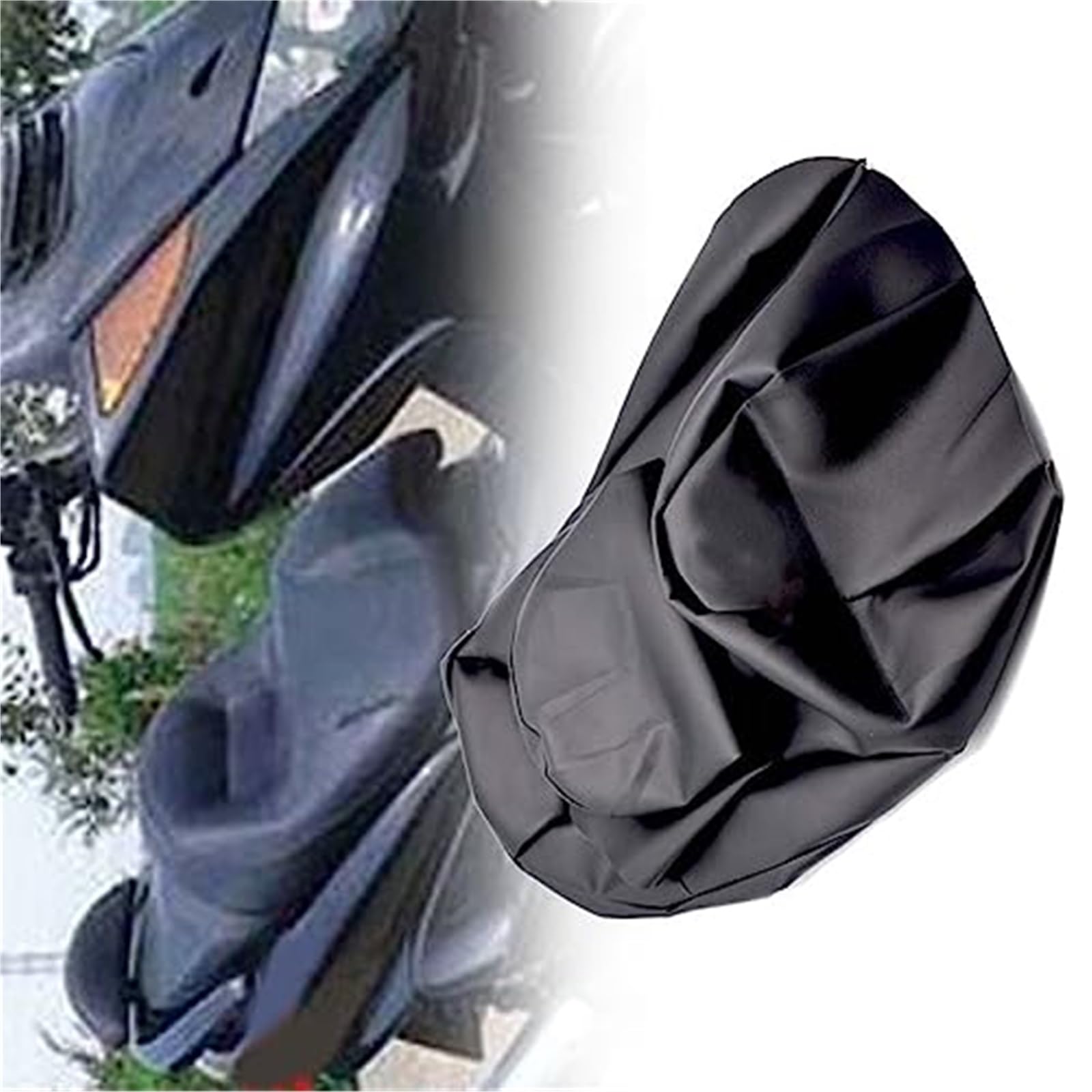 MUEOSI Zubehör, for Majesty, YP250 Neue Modelle Dickes schwarzes PU-Leder Scooter Bike Motorrad, for Sitz, Bezug Kissen Wasserdicht 250 Zubehör Motorrad Sitzbezug MUEOSI Zubehör, for Majesty, YP250 Neue Modelle Dickes schwarzes PU-Leder Scooter Bike Motorrad, for Sitz, Bezug Kissen Wasserdicht 250 Zubehör Motorrad Sitzbezug von MUEOSI
