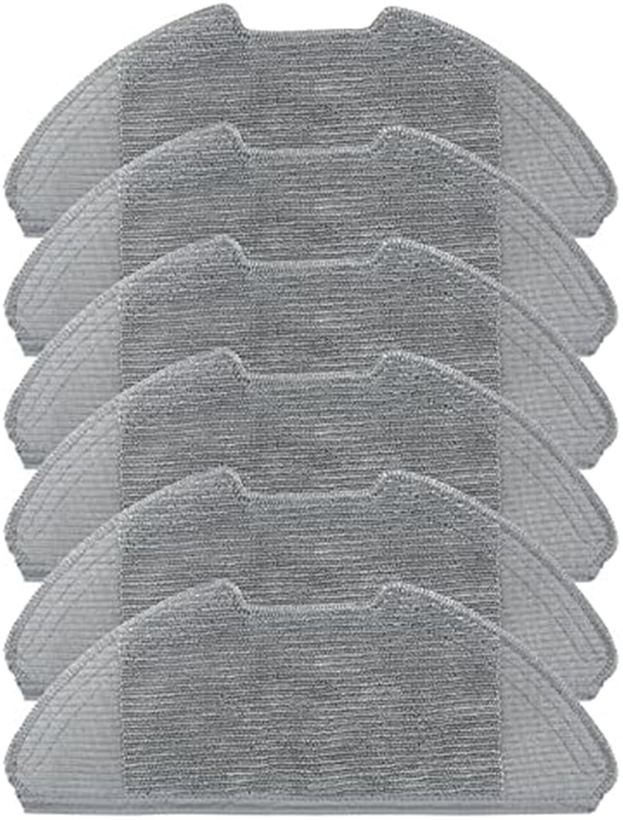 MUEOSI Zubehör for Wischtücher und -Pads, for Xiaomi, Mijia Pro, Mijia 2 Pro, Vacuum-Mop Pro, Vacuum-Mop 2 Pro, MJSTS1 Staubsauger-Ersatzteile (6er-Pack) Staubsauger-Mopp-Pad von MUEOSI