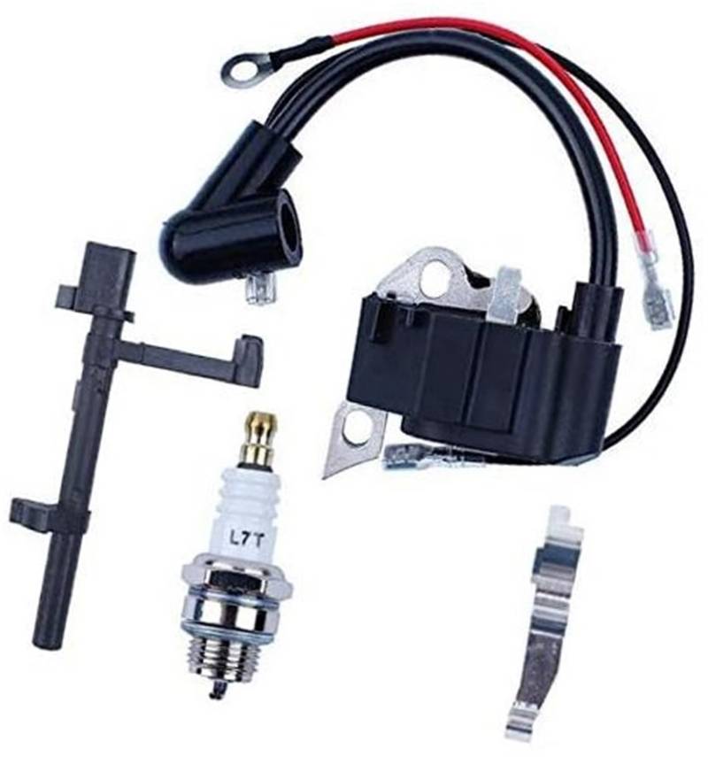 MUEOSI Zündspule Schalter Welle Kontaktieren Frühling Kit, for STIHL, 017 018 MS170 MS180 Kettensäge #1130 400 1302 Zündkerze Modul Rasenmäher-Zündkerze von MUEOSI