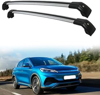 Auto Dachträger, für BYD Atto 3 2022+ Dachreling, Rack Gepäck Querträger Relingträger Gepäckablage Car Zubehör,Geringe Windgeräusche,B von MUGONGWEI