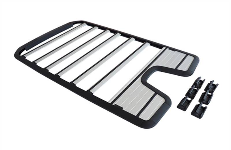 Auto Dachträger, für Land Rover Defender 110 2020 2021 2022 2023 Dachreling, Rack Gepäck Querträger Relingträger Gepäckablage Car Zubehör,Geringe Windgeräusche,Defender 90 Black von MUGONGWEI