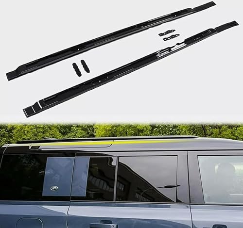 Auto Dachträger, für Land Rover Defender 110 L851 2020 2021 2022 2023 2024 2025 Dachreling, Rack Gepäck Querträger Relingträger Gepäckablage Car Zubehör,Geringe Windgeräusche von MUGONGWEI