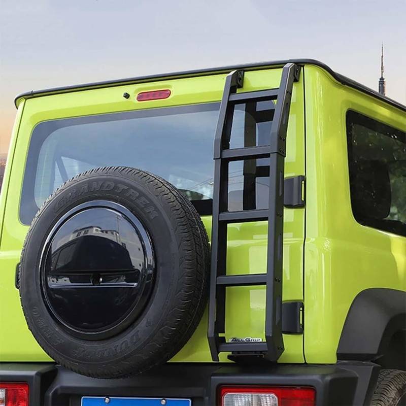 Auto Dachträger, für Suzuki Jimny JB74 JB64 2019 2020 Dachreling, Rack Gepäck Querträger Relingträger Gepäckablage Car Zubehör,Geringe Windgeräusche von MUGONGWEI