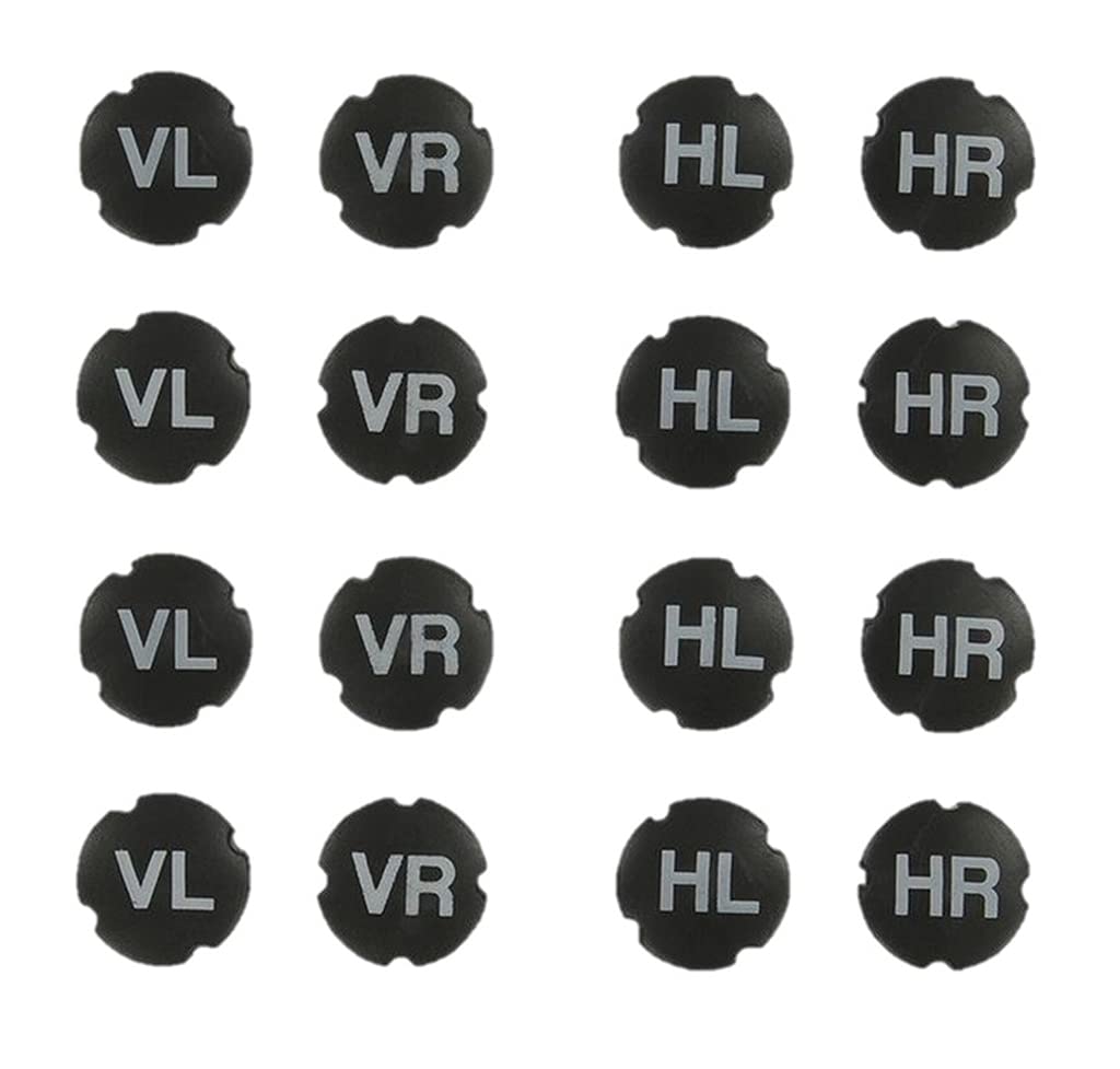 16 Stück Rad-Markierungsset Ventilkappen Reifenmarkierung Kennzeichnung Winterreifen Sommerreifen Winterräder Reifenwechsel von MULTIBROS
