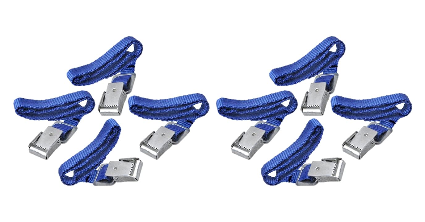 Multibros 8X Befestigungsriemen mit Metallschnalle – 40 cm Spanngurte für Fahrradträger & Gepäck | Robuste Textilspanngurte aus Polyester | Einfache Montage Multibros 8X Befestigungsriemen mit Metallschnalle – 40 cm Spanngurte für Fahrradträger & Gepäck | Robuste Textilspanngurte aus Polyester | Einfache Montage von MULTIBROS