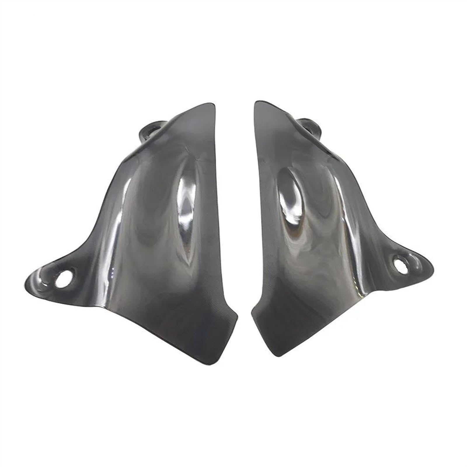 Motorrad Windschild Für Ducati Für Multistrada Für MTS V4/S Sport Windschutzscheibe Windschutz Windabweiser Neue Platte Seitenteile Motorrad Frontscheibe (Farbe : Dark Grey) von MUMBOD