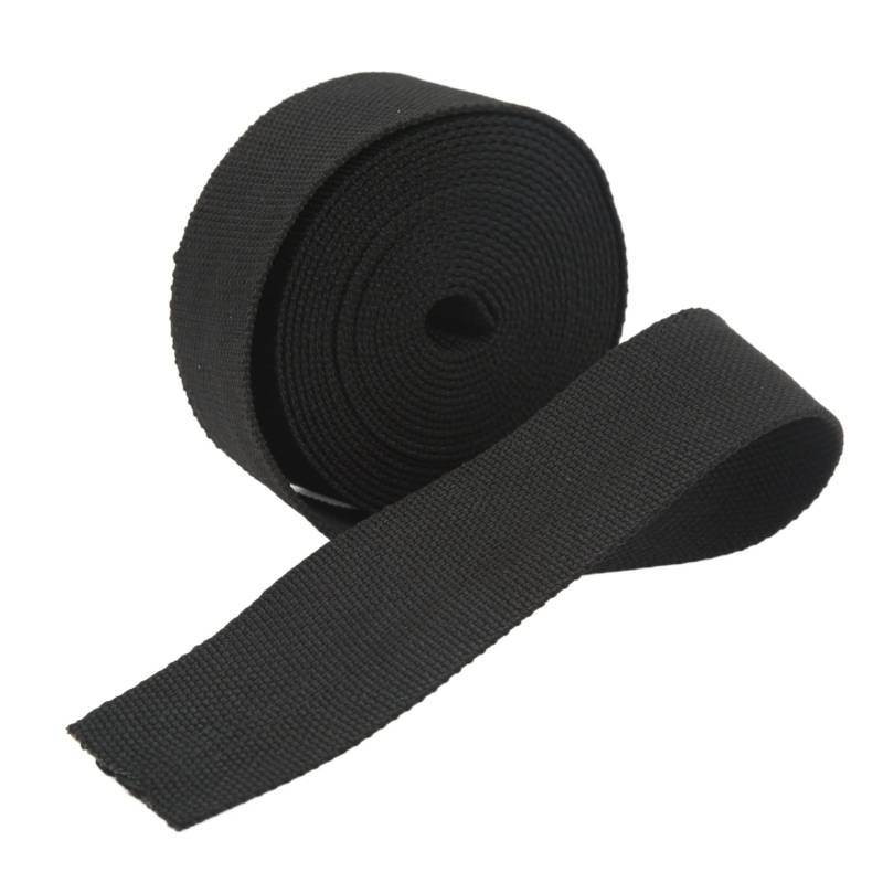 MUNEFE Glasfaser -Wärmehülse, Wärmeschlauch Glasfaser -Wickel -Isolationshülle, 16 mm schwarz erweiterbarer Wärmeschlauch für Autokablonenschutzschutzschutz (7,5 m / 25ft) von MUNEFE