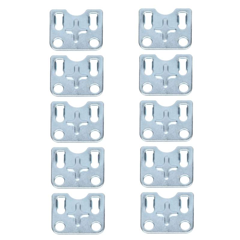 Munefe 10pcs Ventil -Druckstabführung, Motorgenerator -Führungsplatte, Eisen -Plastik -Guides -Platten für 168F -Motor von MUNEFE