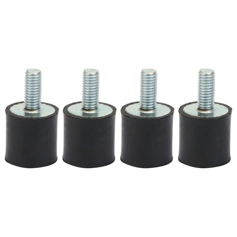 Munefe 4pcs M3 M5 M6 Gummihalterungen Anti -Vibration Silentblock, Autoboot -Spulen, Anti -Vibration Stille Blöcke für Autoboot (VD15*15 M5*12) von MUNEFE
