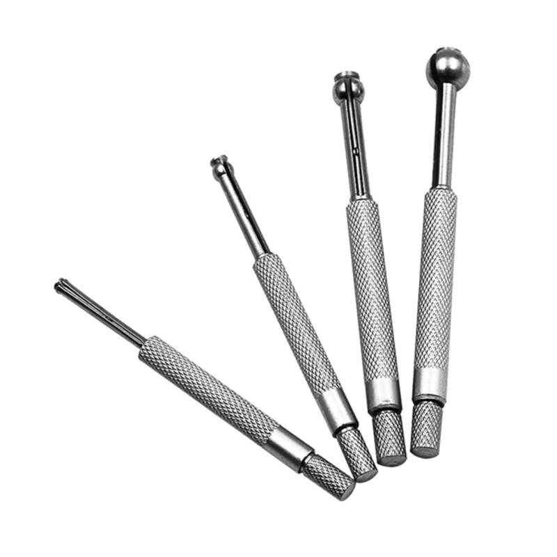 MUSISALY Einstellbarer Innenmessschieber 3-13 mm von Precision Gage manuelles Messwerkzeug Innenmessgerät für tiefe flache Löcher silberfarben von MUSISALY