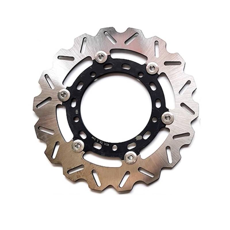 MUTYNE Bremsscheibenrotor 280mm Motorrad Vorne Bremsscheibe/Bremsscheibe Für TNT25 Für BJ250-15 /15A BN251 TRK251 Motorrad Bremsscheibe von MUTYNE