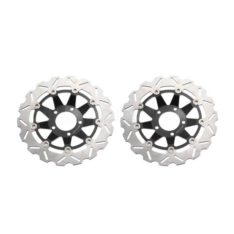 MUTYNE Bremsscheibenrotor 290mm Vorderrad Bremsscheibe Rotor Für GSF400 Ba&ndit Für GSXR400 GK37A Für SV400 SV400S Motorrad Bremsscheibe von MUTYNE