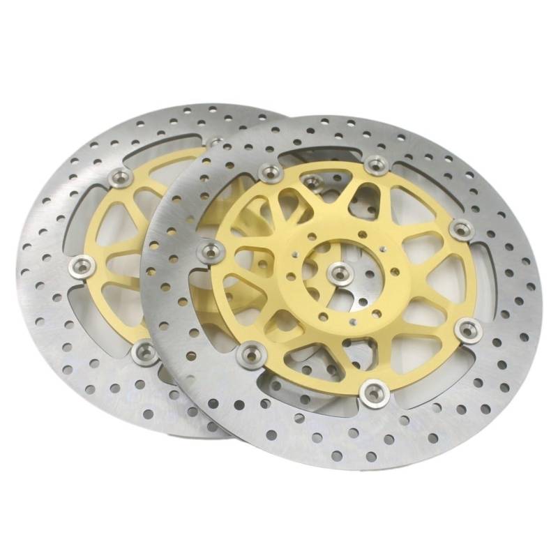 MUTYNE Bremsscheibenrotor 296mm Vorderradbremsscheibe Bremsscheiben für CB1100EX (Speichenräder) 2014-2016 2ps Motorrad Bremsscheibe von MUTYNE