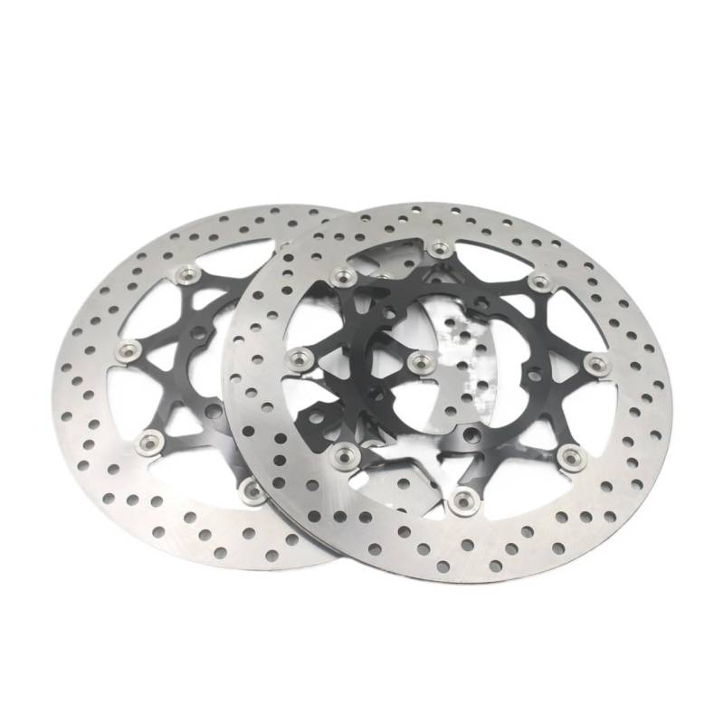 MUTYNE Bremsscheibenrotor 320mm Bremsscheibe Vorne Bremsscheiben Rotoren Für GSXR1300 Hayabusa ABS 2021-2024 Motorrad Bremsscheibe von MUTYNE