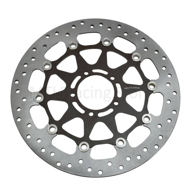 MUTYNE Bremsscheibenrotor 330mm Motorrad Vorderrad Bremsscheibe Für Scrambler 800 2015-2021 Bremsscheibe Motorrad Bremsscheibe von MUTYNE