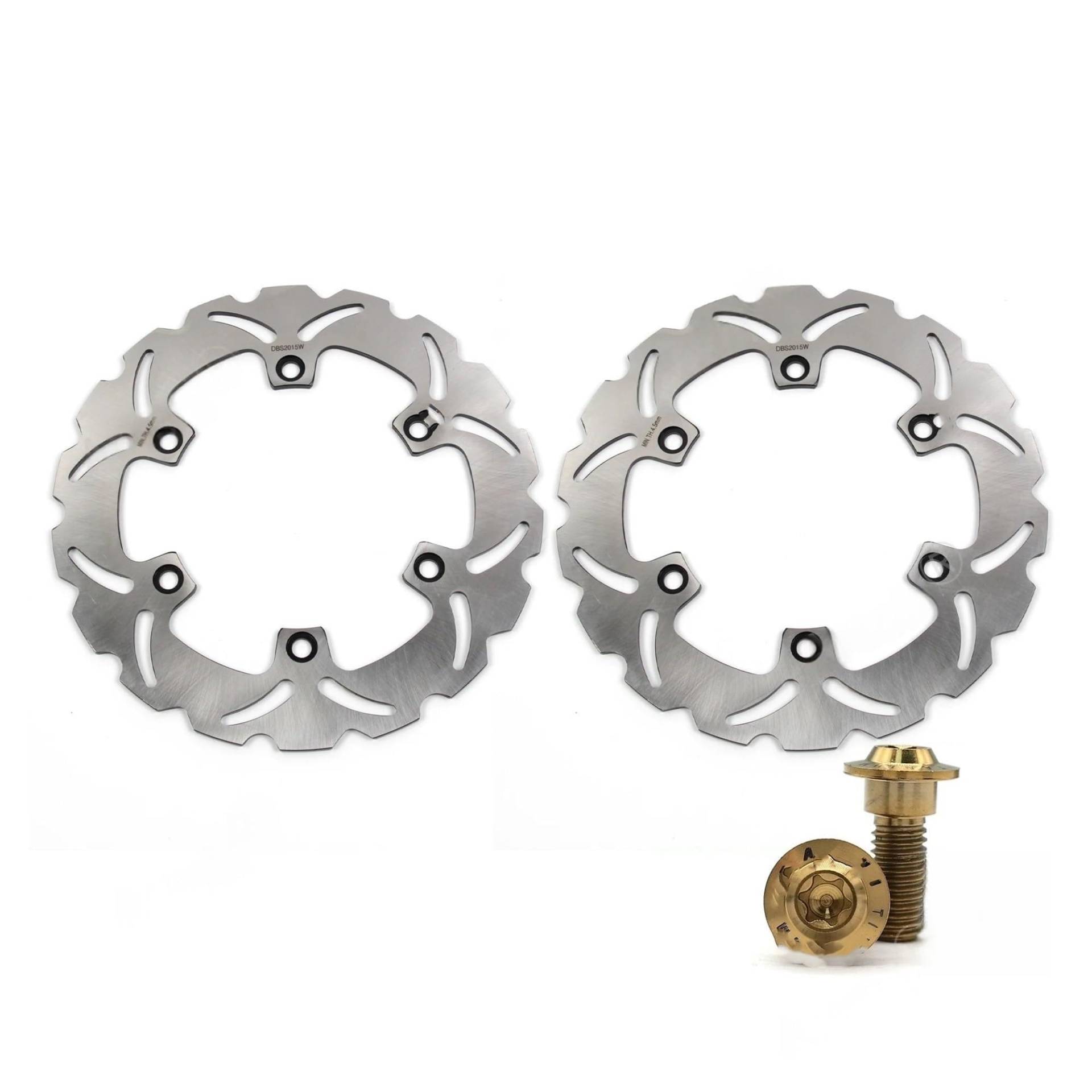 MUTYNE Bremsscheibenrotor Für CBR F 600 CBR600F 1987-1994 Vorne Bremsscheiben Bremsscheibe 1 Paar Motorrad Bremsscheibe MUTYNE Bremsscheibenrotor Für CBR F 600 CBR600F 1987-1994 Vorne Bremsscheiben Bremsscheibe 1 Paar Motorrad Bremsscheibe von MUTYNE
